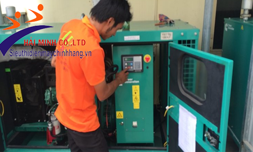 Bật/tắt máy phát điện theo đúng quy trình